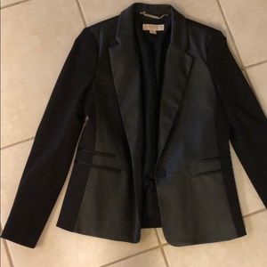 Leather Michael kors jacket